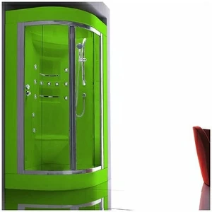 Душевая кабина Gruppo treesse Acquazzurra 100 STB-B7517D-S белая с баней и гидромассажем угловая правая