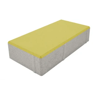 Плитка тротуарная Призма 200x100x50 мм цвет желтый 85263179 STLM-2199230