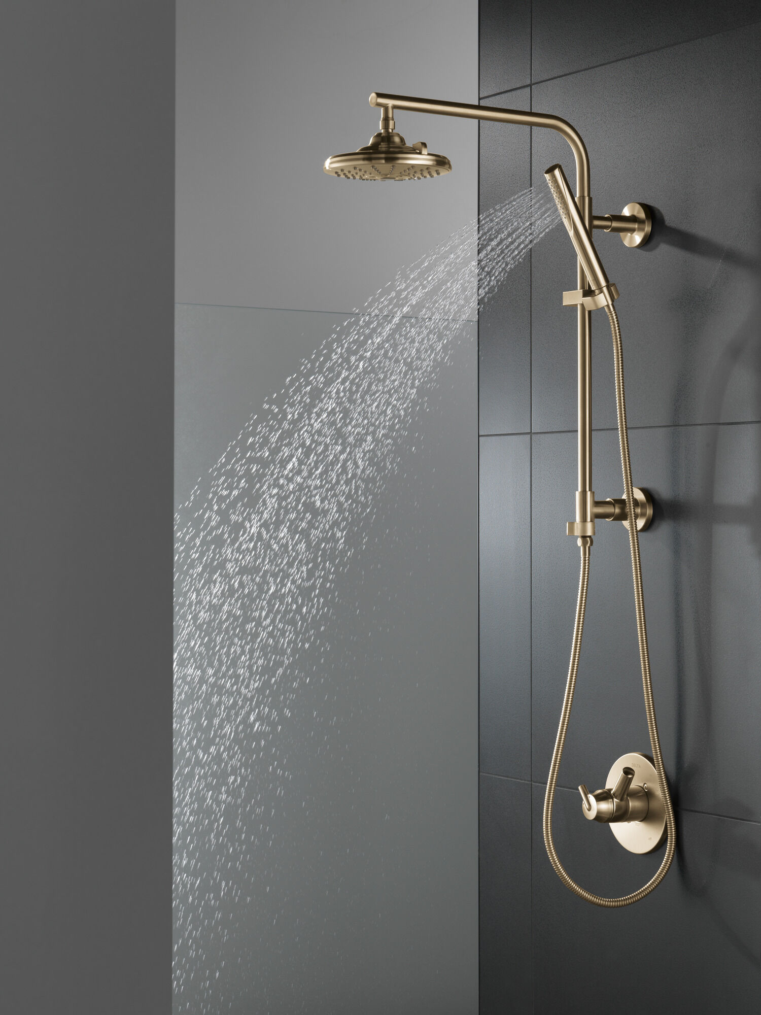 T17059-CZ Облицовка только для клапана Monitor® серии 17 Delta Faucet Trinsic Шампанское бронза  - Вид №5