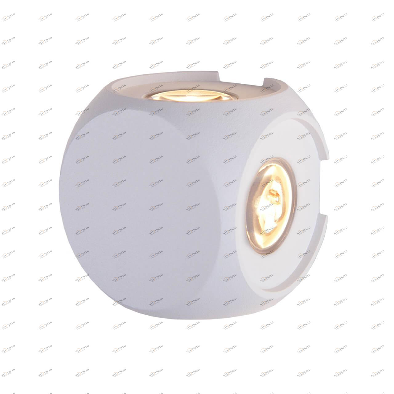 Уличный настенный светильник светодиодный 6х6,5х6,5 см белый Techno LED 4690389147722 ELEKTROSTANDARD - 00-3898450 Белый 