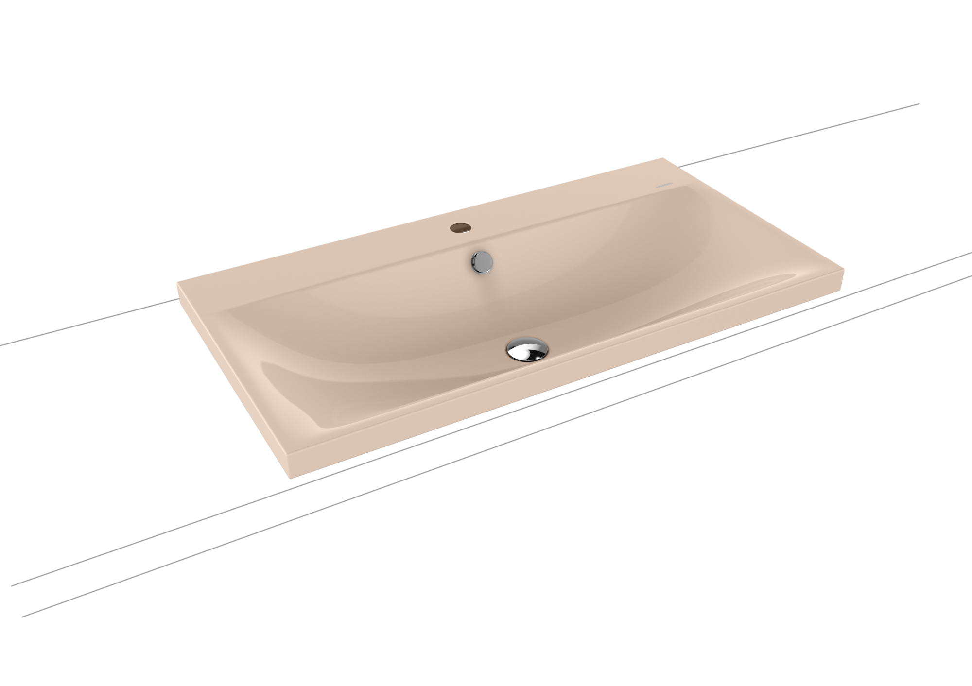 Умывальник KALDEWEI Сталь эмалированная 3041 24 багамский бежевый 3041331924