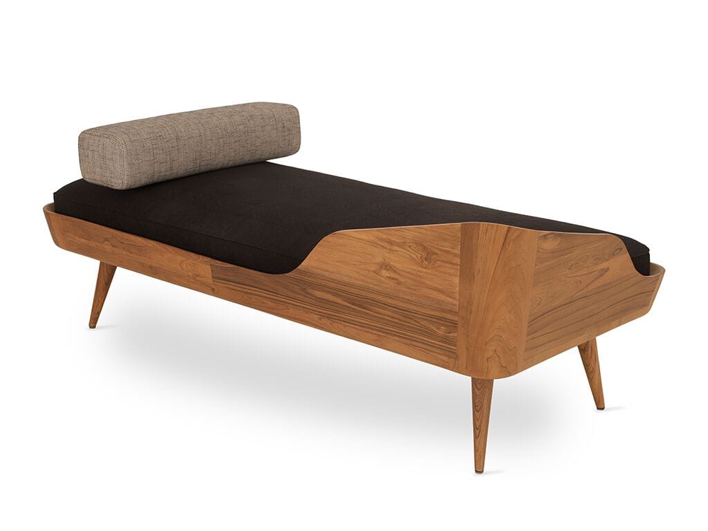 Спальная кровать из тикового дерева Alankaram SOHVA ARCH-00039523