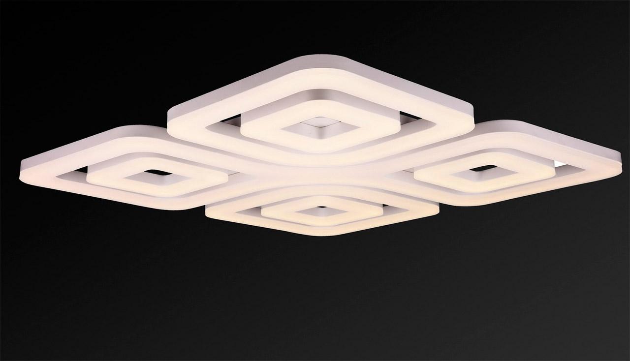 Потолочный светодиодный светильник IDLamp Cosma 395/7PF-LEDWhite IDLAMP ДИЗАЙНЕРСКИЕ, COSMA 203022 Белый  - Вид №3