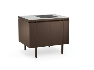 Закрытый кухонный модуль с индукцией