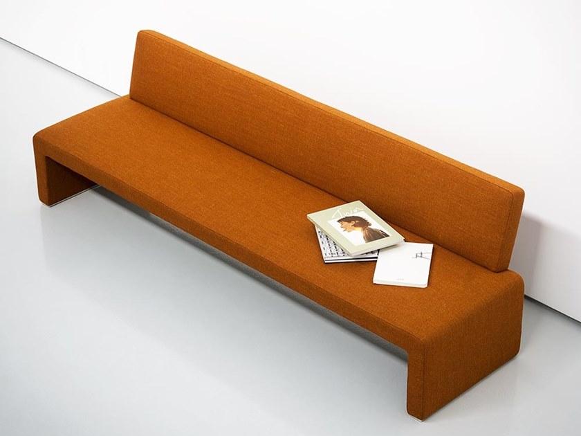 Tacchini Скамья из ткани со спинкой Labanca sun-id-1494156 - Вид №1