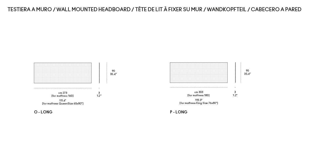 Деревянная двуспальная кровать со стенным изголовьем Casamania & Horm Twine L ARCH-00144389 - Вид №6
