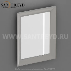 PS072CT Зеркало 70 см цвет Серебряный пион Globo Paestum Италия