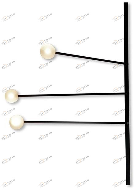 Adrenalina Бра с прямым светом из металла Roche sun-id-1408824