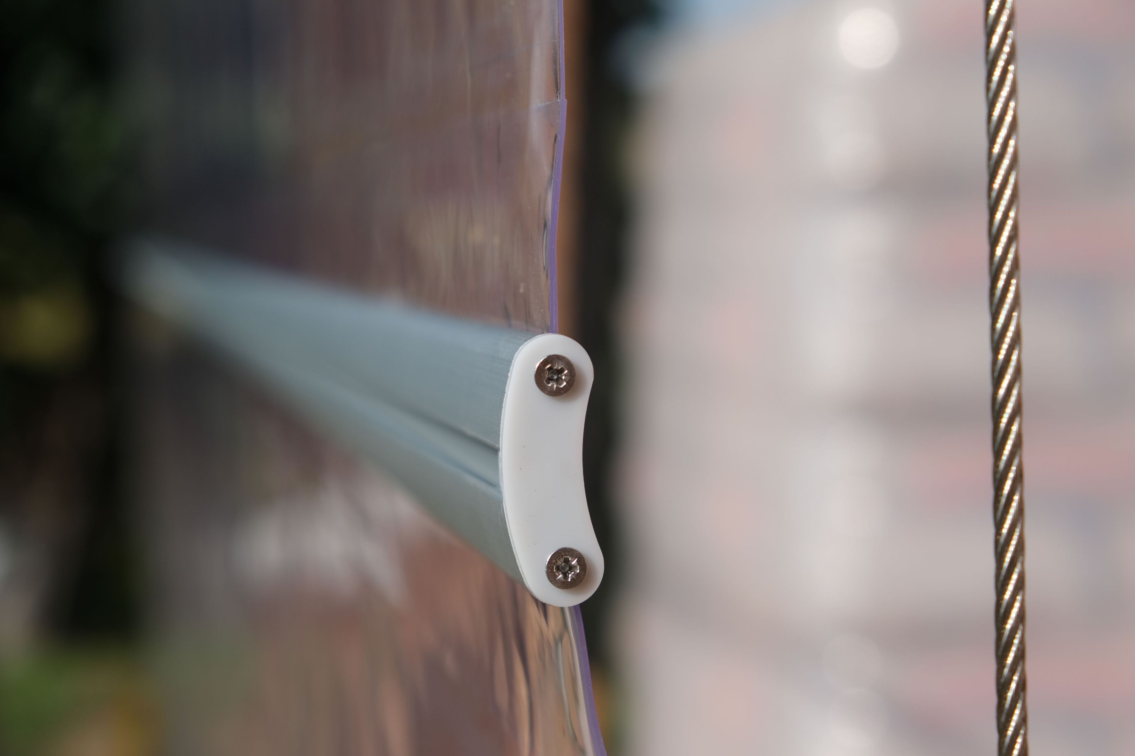 Алюминиевый и ПВХ навес с ручками Maanta EASY CLEAR ARCH-00043250 - Вид №3