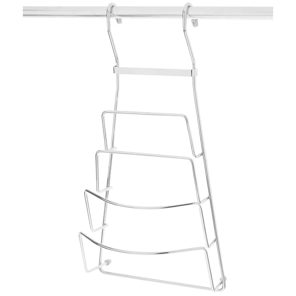 Полка для крышек Delinia 215х435х140 мм цвет хром STLM-2207872