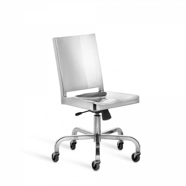 Emeco 5-спицевый алюминиевый стул на колесах Hudson sun-id-1424734 - Вид №1