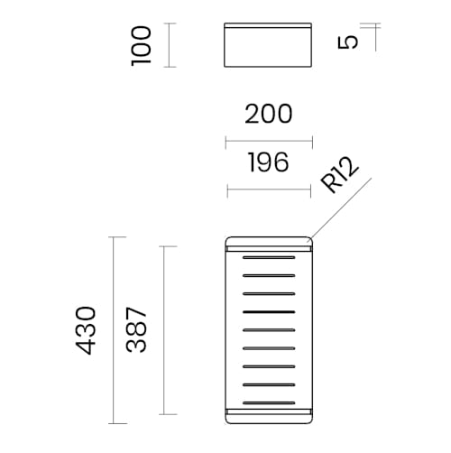Раздвижной поддон из нержавеющей стали TASCA 280.RA ARCH-00048475 - Вид №2