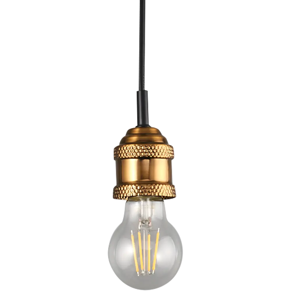 Светильник подвесной JLIGHT BOSTON 4 м² цвет кофейный 84534233 STLM-2098848  - Вид №3