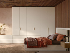 Встроенный шкаф с копланарными дверями