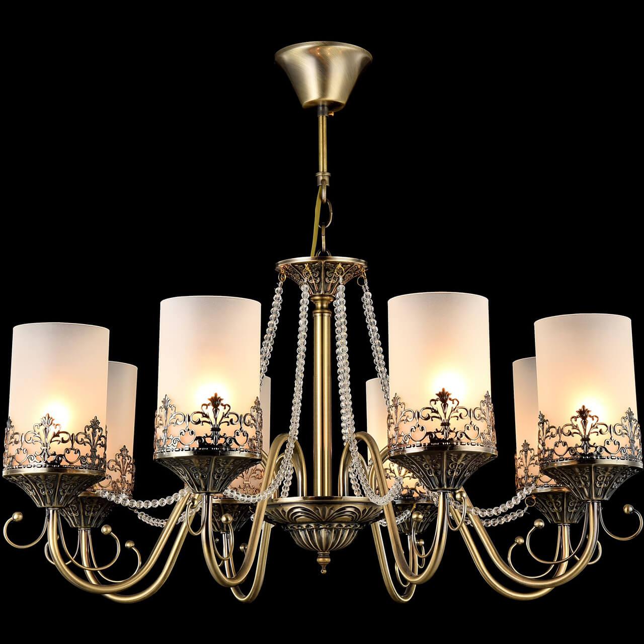 Подвесная люстра Freya Sherborne FR2563-PL-08-BZ FREYA ДИЗАЙНЕРСКИЕ, SHERBORNE 185822 Белый  - Вид №3