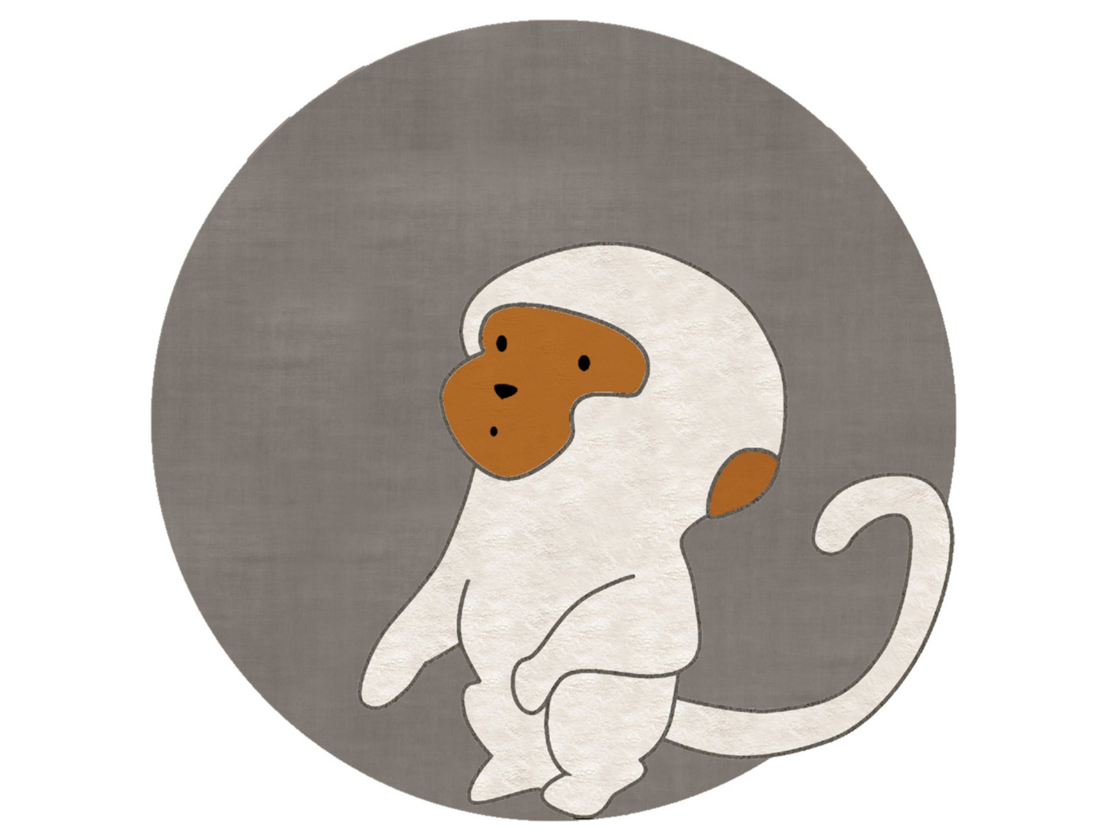 Круглый хлопковый коврик для детей Un Tapis à Paris Children ARCH-00032805