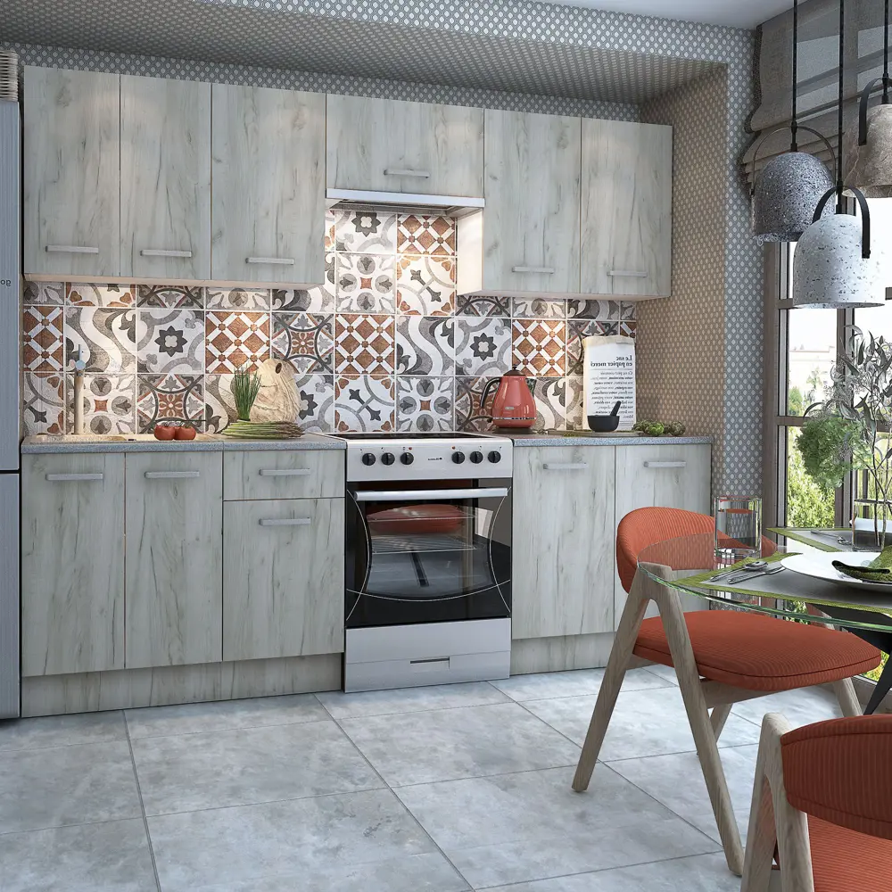 Кухонный шкаф Santreyd Дейма - стильное решение для современной кухни 87234016 Дейма темная STLM-0883996 - Вид №11