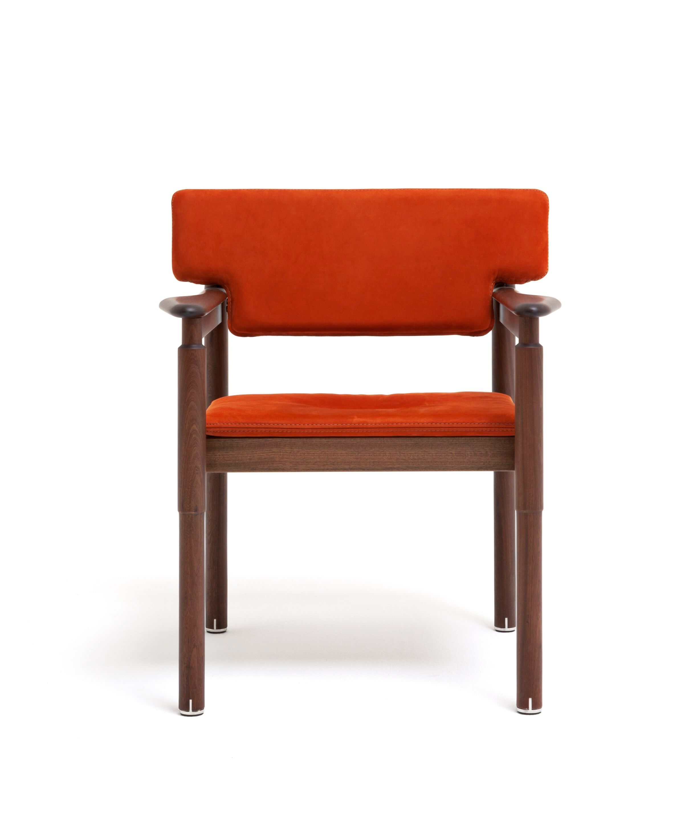 Садовое кресло из красного дерева и ткани с подлокотниками Exteta Vieste ARCH-00092458 - Вид №1