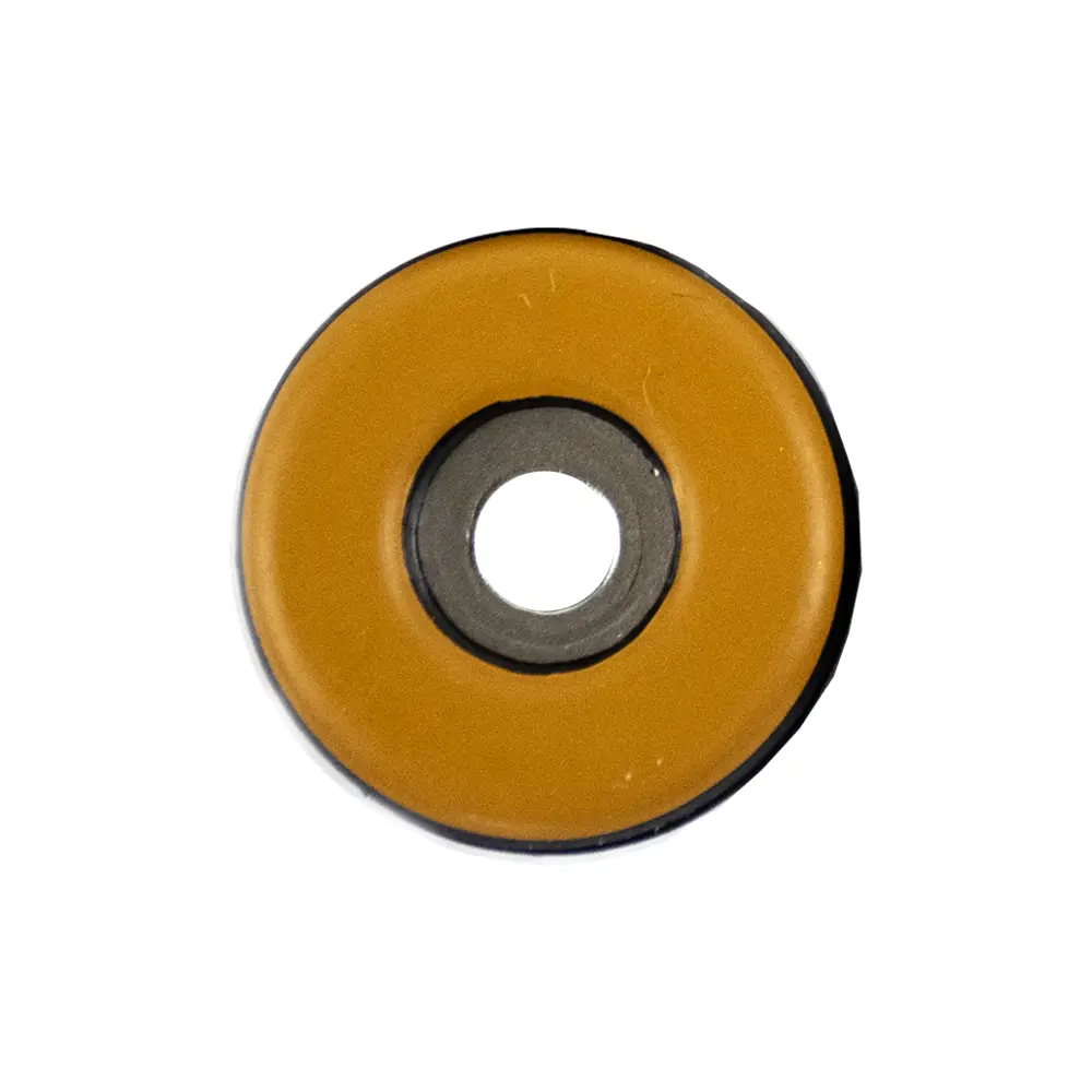 Накладки на мебельные ножки на саморезах ⌀25 мм круглые ПТФЭ коричневые 4 шт DILWIS STLM-2067026 - Вид №3