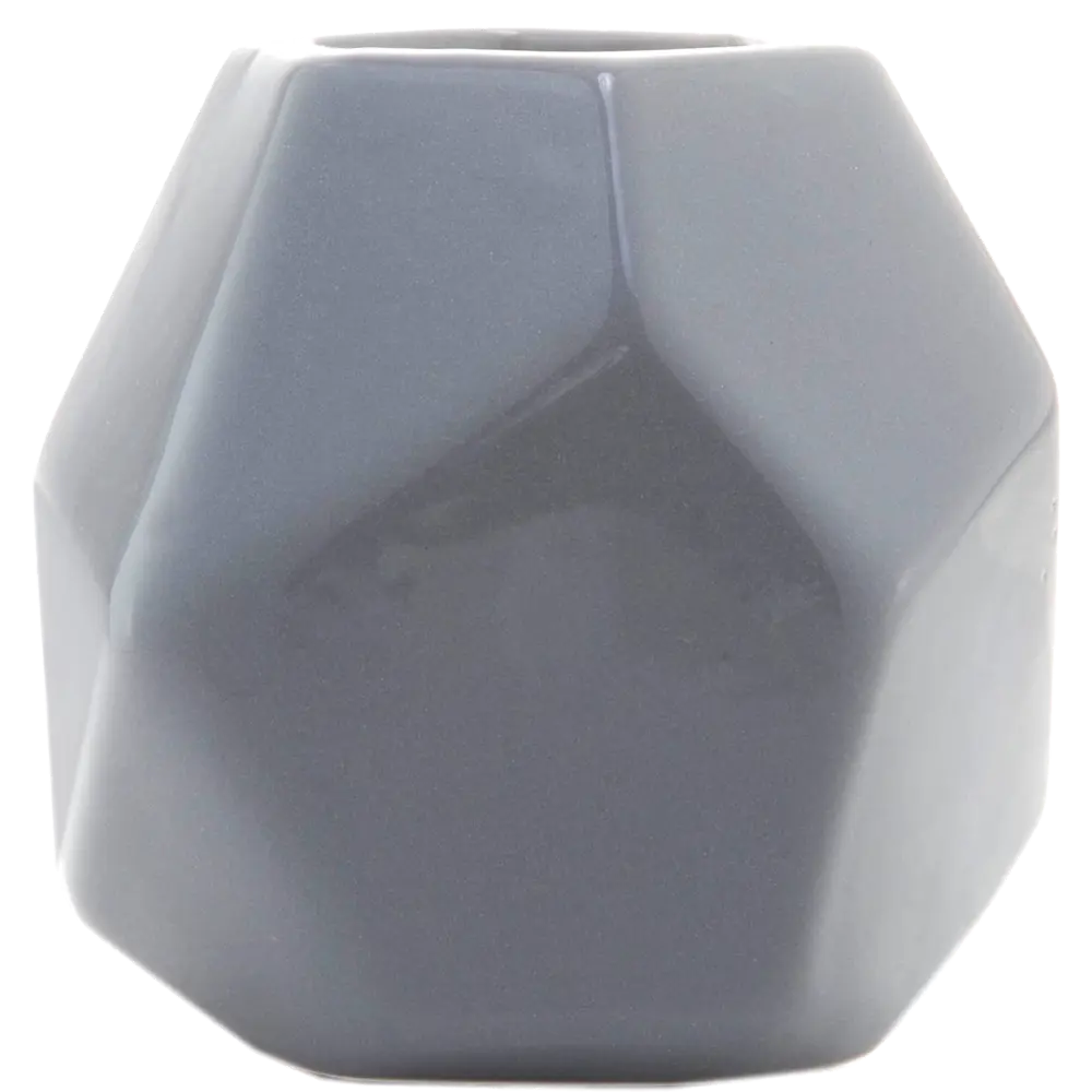 Ваза «Геометрия», 9.5 см, керамика, цвет серый Santreyd STLM-2207838