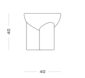 Secolo Douglas Мягкий пуф  - Вид №2
