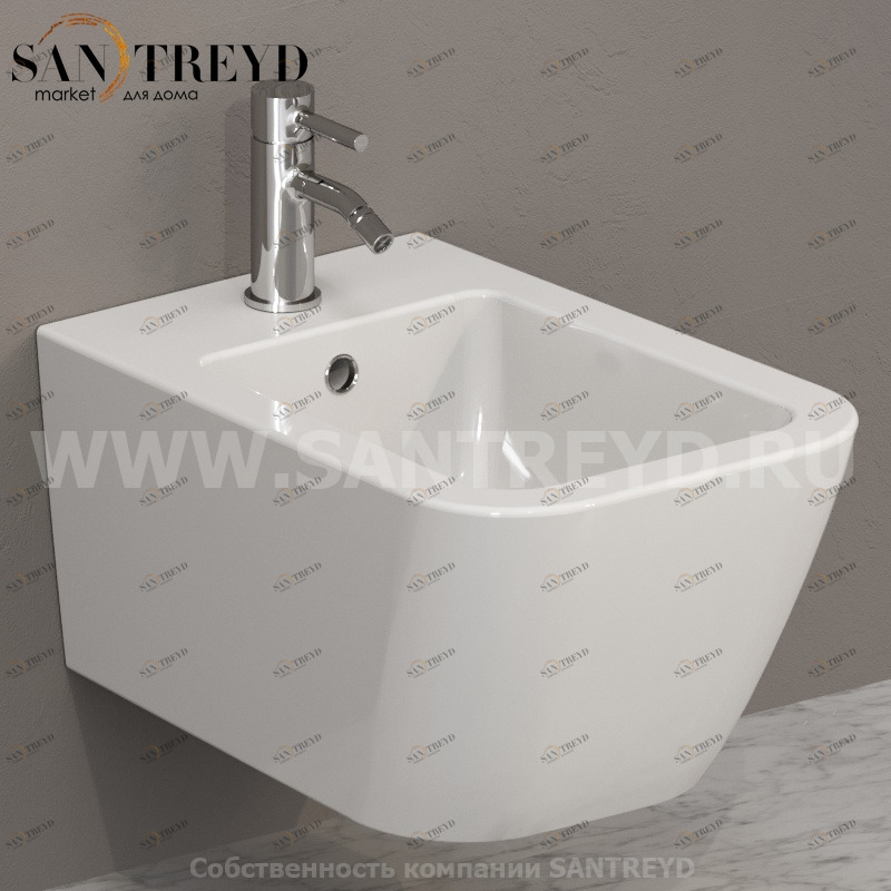 STS10BI Биде подвесное STONE Ceramica Globo