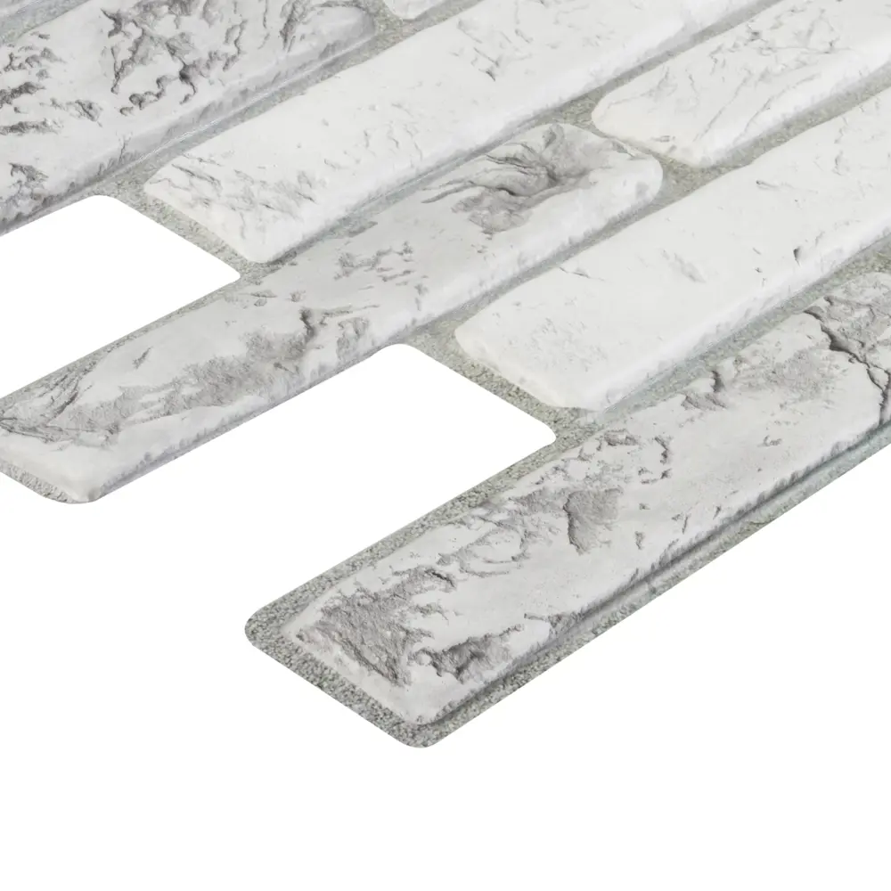 Панель ПВХ Кирпич светлый, 970x498x3 мм, 0.48 м2 Santreyd STLM-2209611 - Вид №1