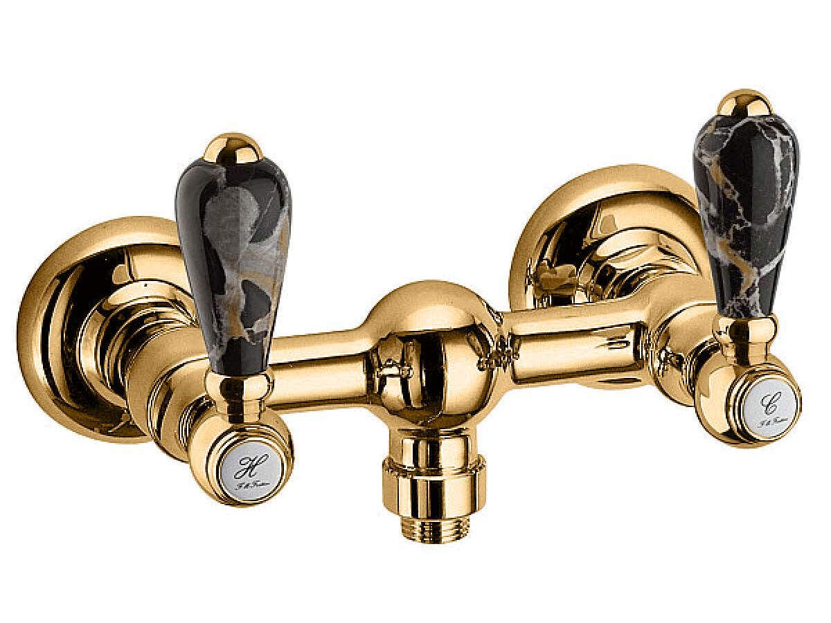 Наружный смеситель для душа с 2 отверстиями Rubinetterie Frattini Lybra M Style ARCH-00100261