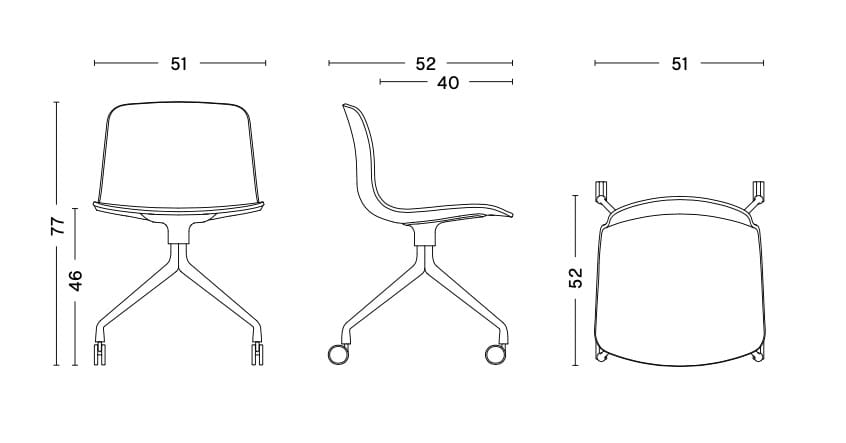 Рециркулированный пластиковый стул Hay About a Chair ARCH-00152059 - Вид №5