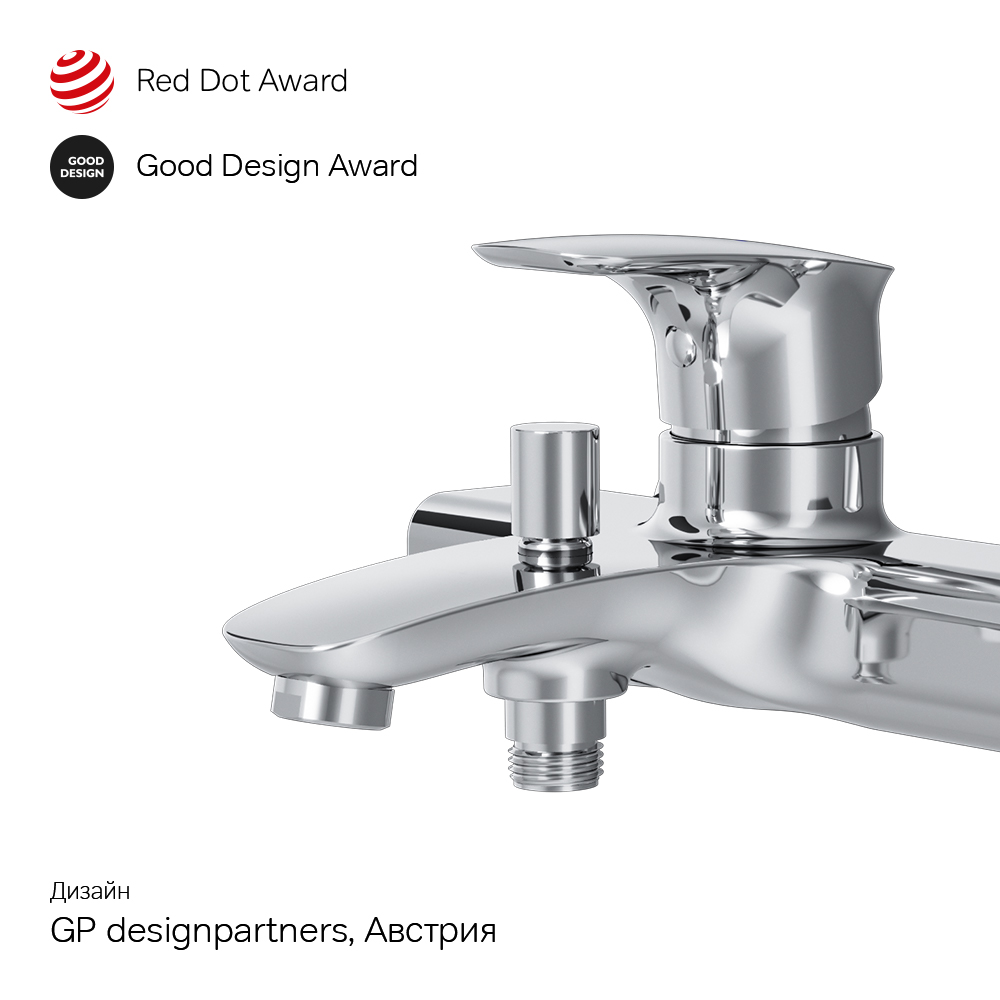 F71A10000 Spirit V2.1 смеситель д/ванны/душа хром шт AM.PM Spirit 2.1  - Вид №8