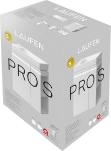 H8629654631041 Combipack, мини-раковина асимметричная левая 815955 со шкафчиком под раковину, включая сифон и крепежный комплект LAUFEN PRO