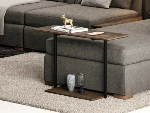 DE.CI Прямоугольный журнальный столик из орехового дерева Claw 12-lit-01-t