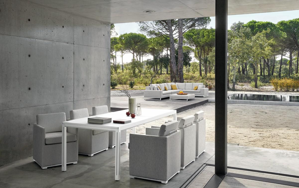 MNST1161 Обеденный стол pa lava 360см x 100см Manutti Luna - Вид №11