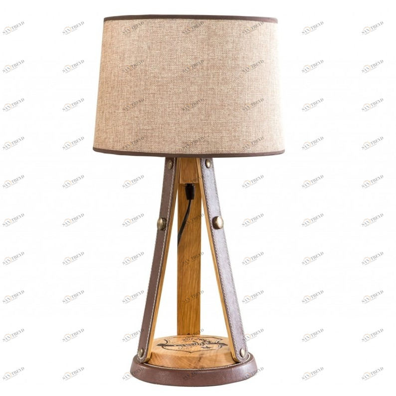 Настольная лампа бежевая Royal CILEK ROYAL 00-3832412 Бежевый Santreyd