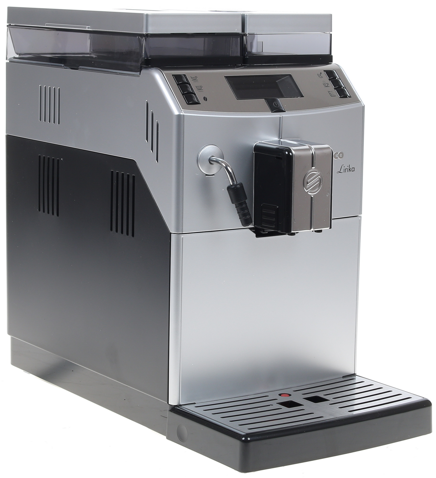 1190712 Кофемашина автоматическая Saeco Lirika Plus серебристый STDN-0085347