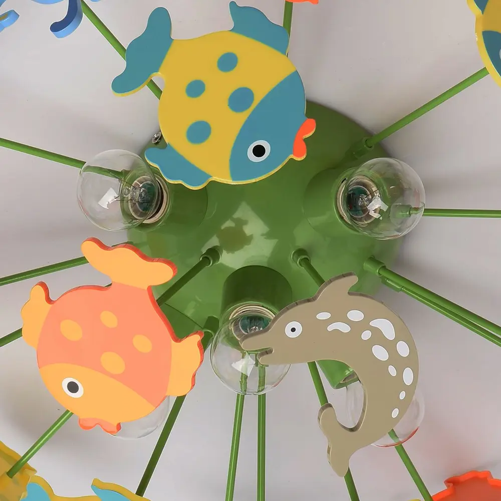 Люстра потолочная «Улыбка Рыбки», 5 ламп, 10 м² MW-Light STLM-2104547 - Вид №5