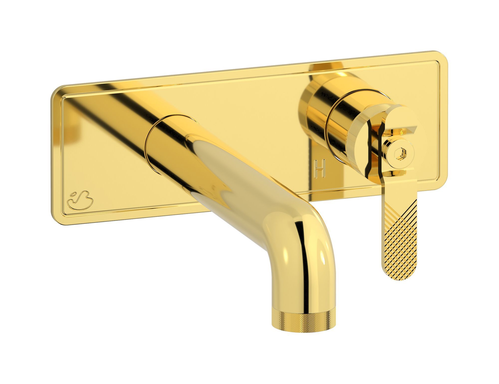 Однорычажный настенный смеситель для раковины с автоматическим сливом IB Bold ARCH-00071487 - Вид №16