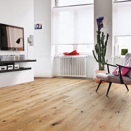 Паркетная доска Haro 4000 Series Top connect Саваж, sunProtect Дуб Кантри с брашью (Текстурированная) 2200х180 мм 532910 - Вид №1