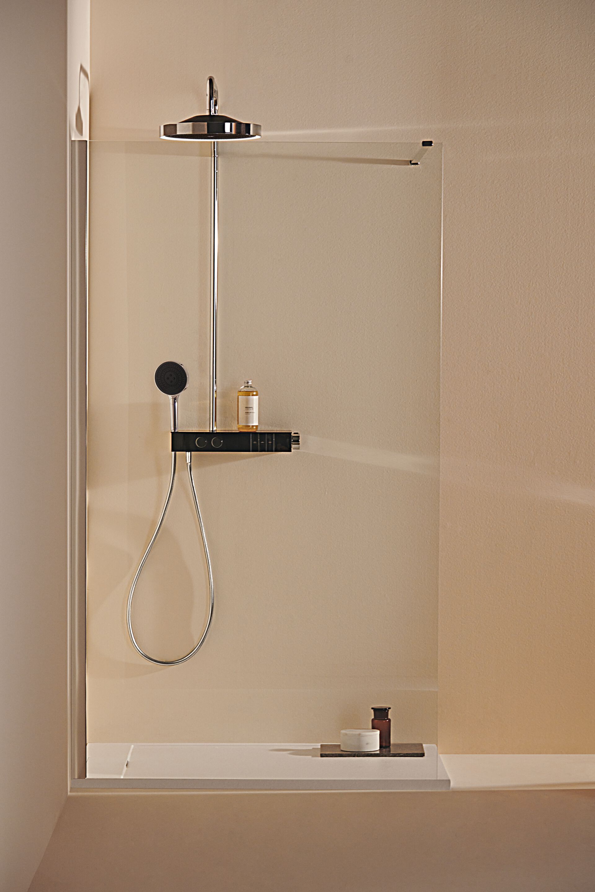 Термостатическая настенная душевая колонна с ручным душем Ideal Standard Ceratherm Solos ARCH-00049434 - Вид №3