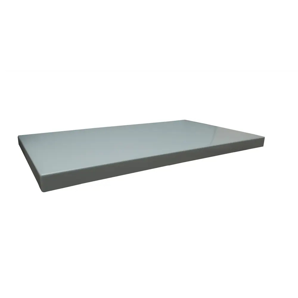 Столешница в ванную Scandi 140x47 см литой мрамор цвет графит Santreyd STLM-2201996 - Вид №1