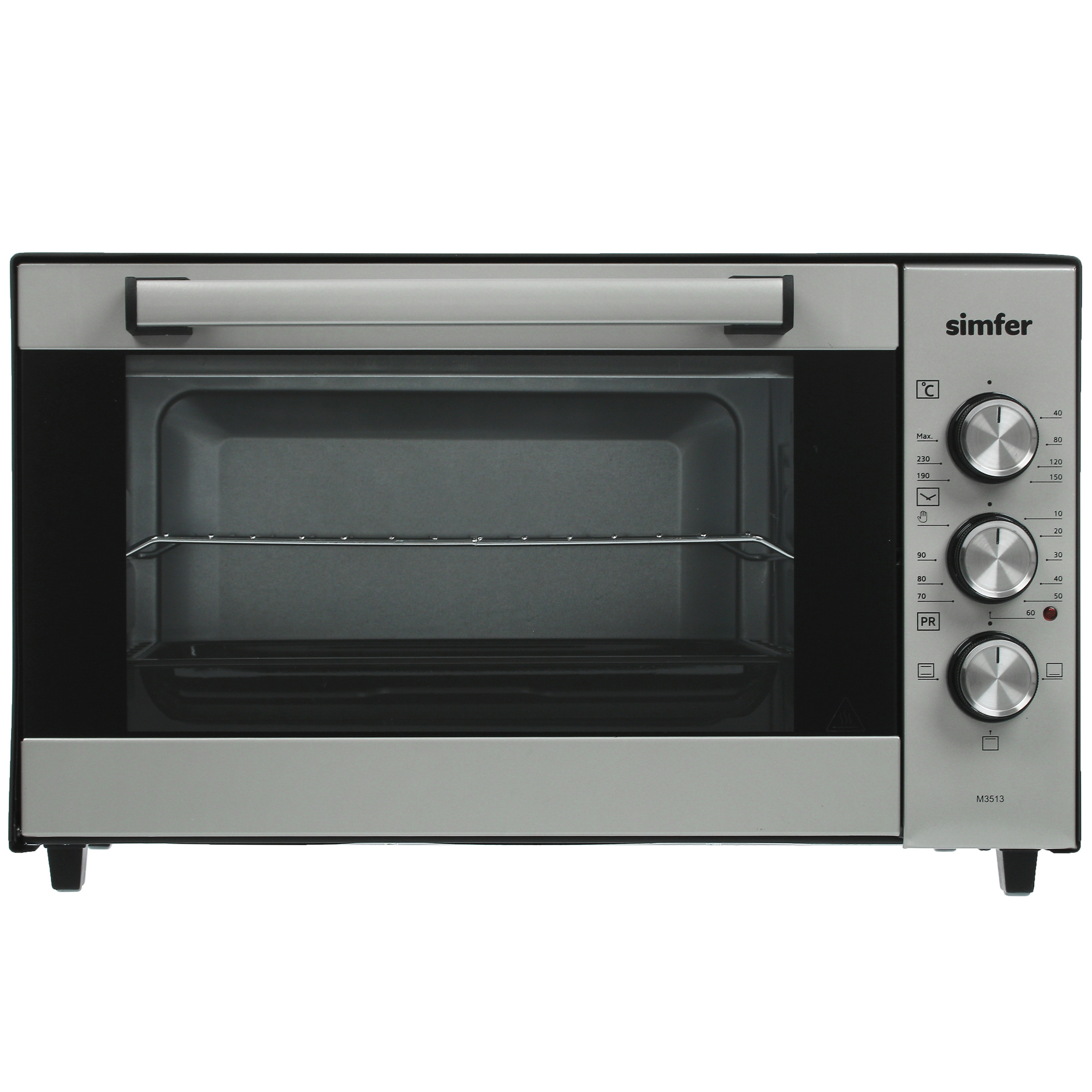 5063773 Мини-печь Simfer M3513 серебристый STDN-0107034