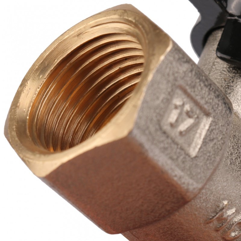 Кран шаровый STOUT ВВ 1/2" с накидной гайкой  бабочка SVB0009000015 - Вид №2