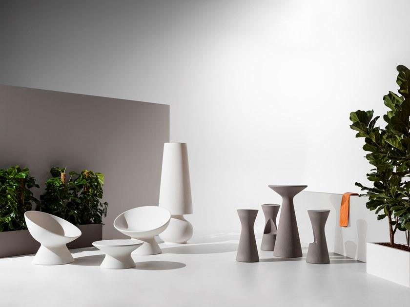 Plust Табурет из полиэтилена с подставкой для ног Fade sun-id-1505551 - Вид №7