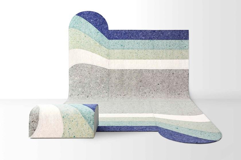 GAN Прямоугольный пуф с обивкой Nuances sun-id-1363639 - Вид №6