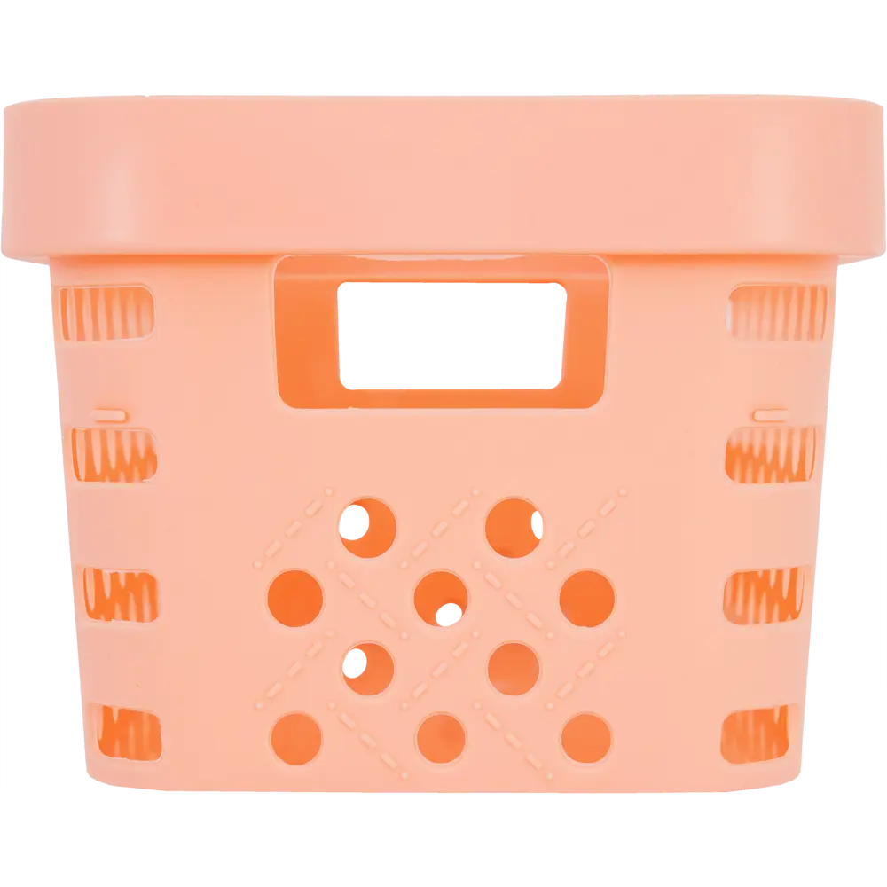 Корзина Eternity 25x17x13 см 4 л полипропилен цвет коралловый Santreyd STLM-2102556 - Вид №3