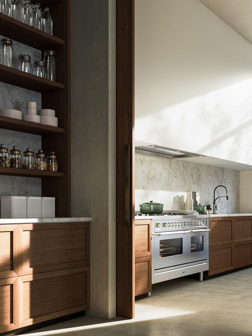 Ilve Отдельностоящая стальная кухня Professional plus P15w Santreyd  - Вид №5