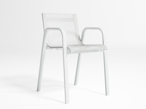 Штабелируемый садовый стул Batyline® с подлокотниками