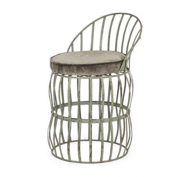 080935 Металлический стул для баров Francisco Segarra Sirio Santreyd - Вид №11