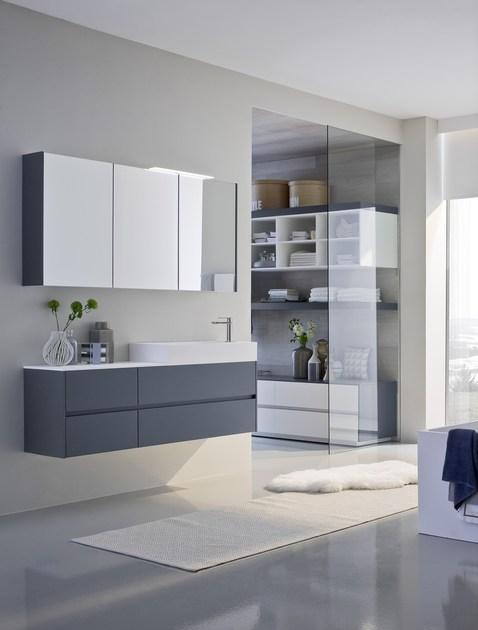 Ideagroup Отдельная лакированная тумба под умывальник с зеркалом Nyù sun-id-1462820 - Вид №1