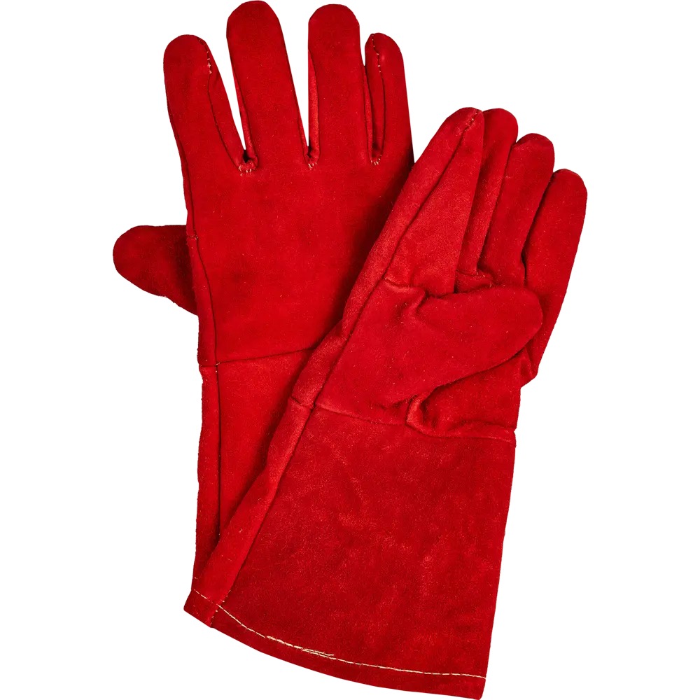 Краги сварщика спилковые Elitech 177977 размер единый STLM-2070796